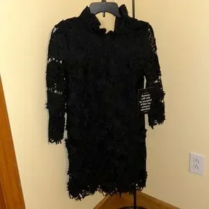 aje soleil lace midi dress AJE Women's Soleil Lace Mini Dress main image 1